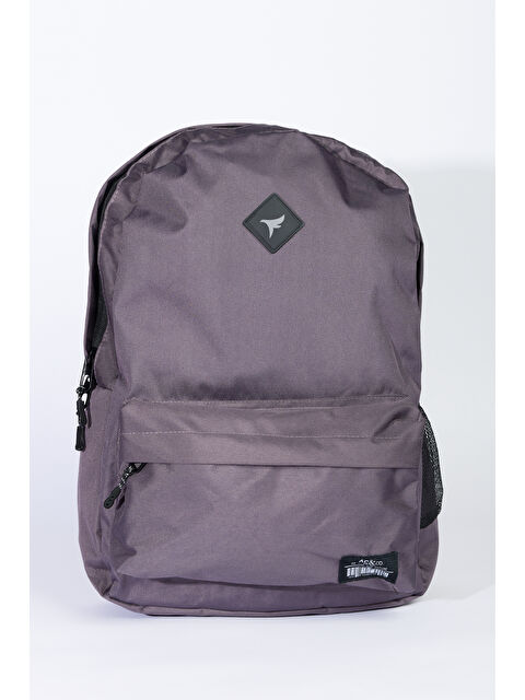 AC&Co / Altınyıldız Classics Erkek Gri Logolu Okul-Sırt Çantası - S000394261-20600