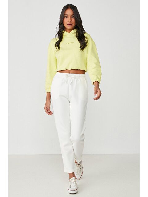 C&City Double Paça Eşofman Altı 807 Ekru - S000216066-19965