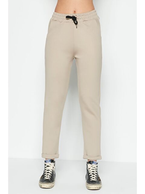 C&City Double Paça Eşofman Altı 807 Taş - S000216066-25636