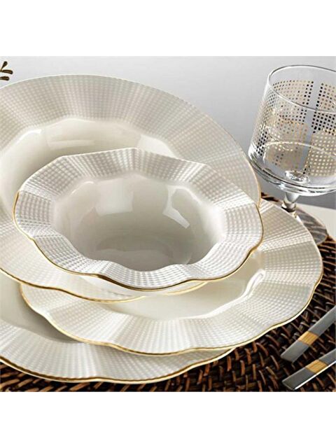 Kütahya Porselen 24 Parça 6 Kişilik Yemek Takımı Mln24Y214R520 - S000287235-19966