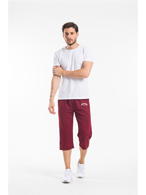 Süperlife Erkek New York Baskılı Uzun Şort SPR25SR081 - S000374792-19951