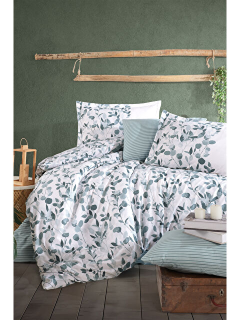 Clasy %100 Pamuk Nevresim Takımı Çift Kişilik Putto - S000339660-1180