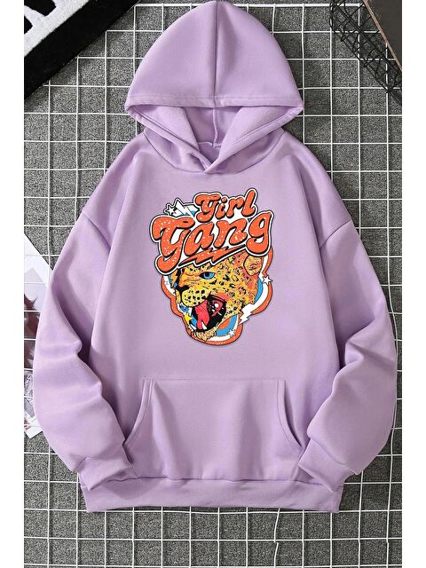 uyguntarz Unisex Gril Gang Baskılı Sweatshirt - S000268927-17878
