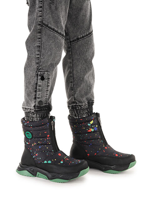Kiko Kids Mars Fermuarlı Erkek Çocuk Kar Botu - S000292843-37449