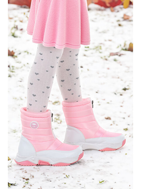 Kiko Kids Sumo Fermuarlı Kız Çocuk Kar Botu - S000277342-37390