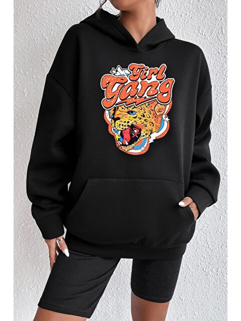 uyguntarz Unisex Gril Gang Baskılı Sweatshirt - S000268927-19351