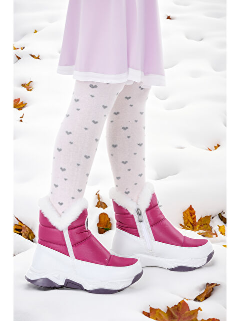 Kiko Kids Pamela Fermuarlı Kız Çocuk Kar Botu - S000277295-20042