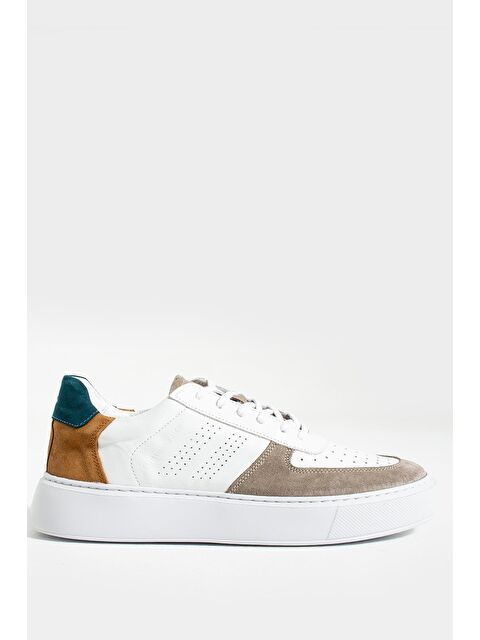 Hammer Jack Hakiki Deri Twent Beyaz Erkek Ayakkabı