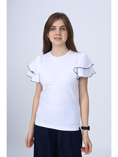 Toontoykids Kız Çocuk Okul Tişört - S000388612-20063