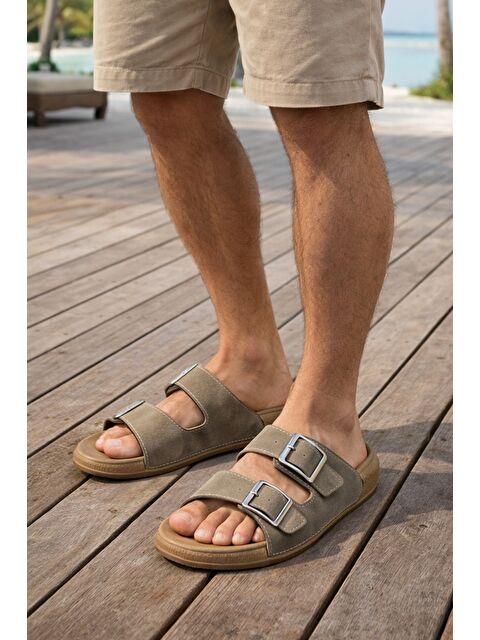 MODAFRATO RANGER Erkek Terlik Dış Mekan ve Ev Terliği - S000512736-26429