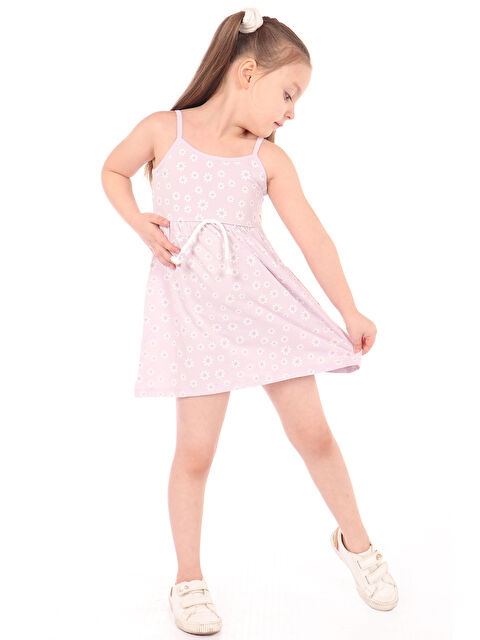 Toontoykids Kız Çocuk Komple Baskılı Elbise - S000268082-23370