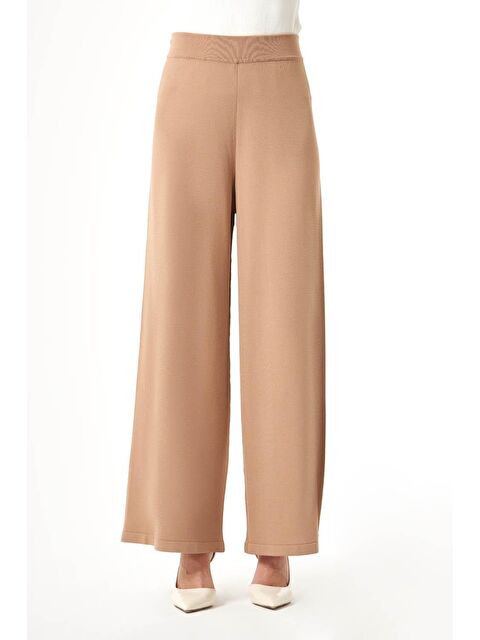 Mizalle Bsc Rayon Triko Camel Pantolon - S000085661-20472