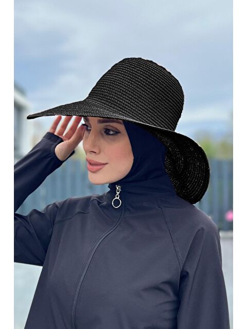 Remsa Mayo Hasır Şapka Siyah RŞ-64 - S000149164-19351