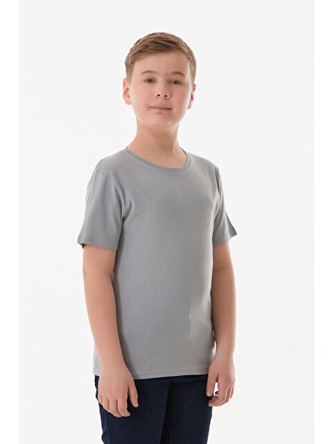 Fullamoda Arkası Anime Baskılı Erkek Çocuk Tişört - S000381183-20600