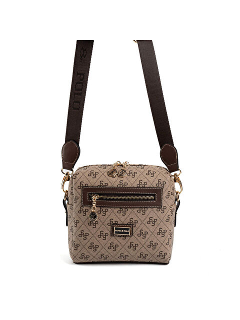 Silver Polo Kadın Çapraz Çanta 1038-47413 SILVER POLO ÇAPRAZ BAYAN ÇANTASI M178 KOYU BEJ-MAT KAHVE - S000507857-19928