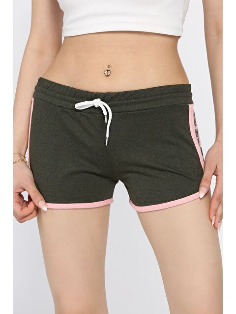 Gülseli Kadın Baskılı Mini Şort - S000399248-18547