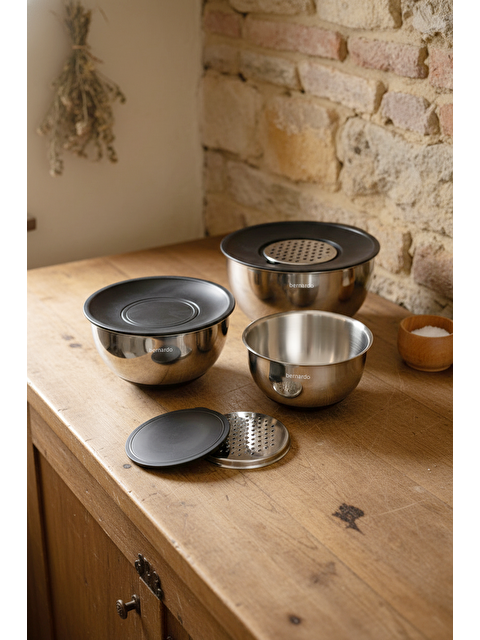 BERNARDO Viyana 9 Parça Karıştırma Kabı Hazırlık Seti