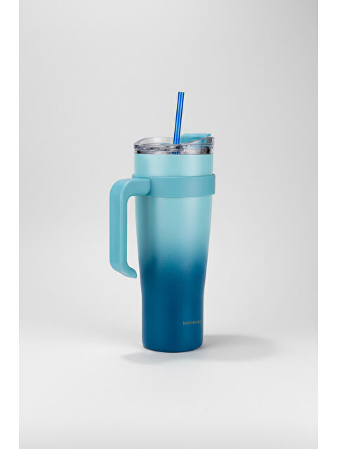 BERNARDO Alto Pipetli Termos Bardak Lacivert 1000ml