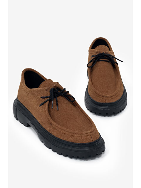 TONNY BLACK Erkek Taba Süet Rahat Kalıp Erkek Klasik Ayakkabı - S000512732-19957