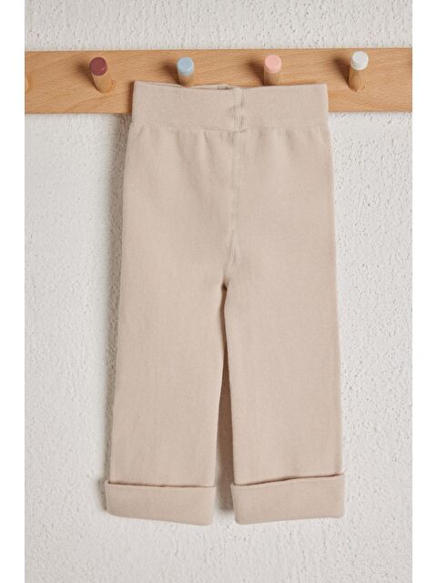 Katia And Bony Pamuklu Bebek Tayt Pantolon Krem - S000140799-19966