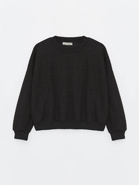 Little Star Kız Çocuk Beli Lastikli Basic Kapitone SweatShirt - S000121172-19351