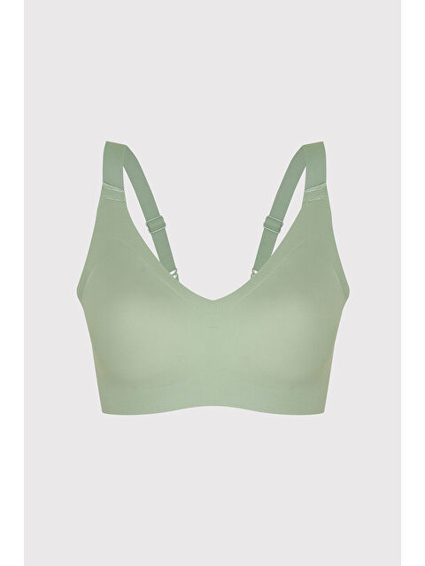 NBB Yeşil Lazer Kesim Dikişsiz Balensiz Sütyen