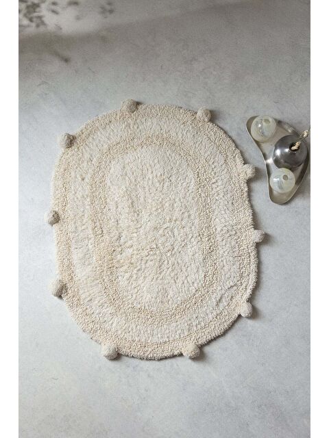 LAMPETİE | Eris Tekli Banyo Paspası 45x60 Bej - S000524940-19928