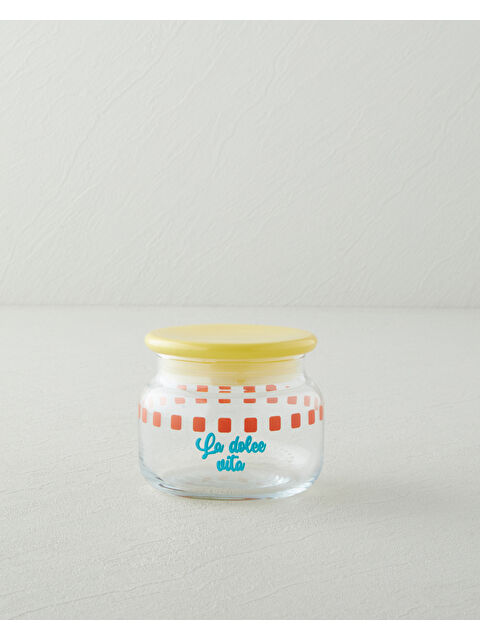 English Home Dolce Vita Cam Kavanoz 350 ml Sarı - S000524943-20072