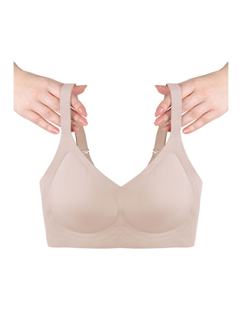 Koza İç Giyim Balensiz Lazer Dikişsiz Görünmez Çıkarılabilir Pedli Toparlayıcı Sütyen - S000426362-19966