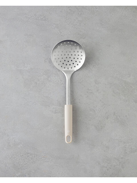 English Home Maisy Paslanmaz Çelik Kevgır 33 cm Krem - S000524955-19966