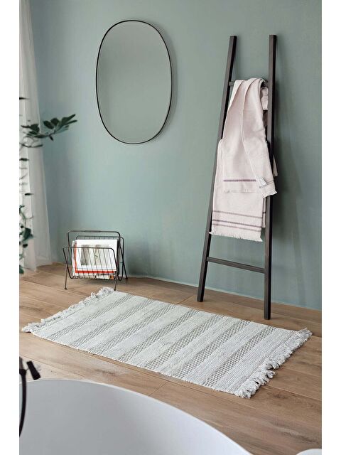 LAMPETİE | Balena Tekli Banyo Paspası 70x120 Gri - S000524959-20600