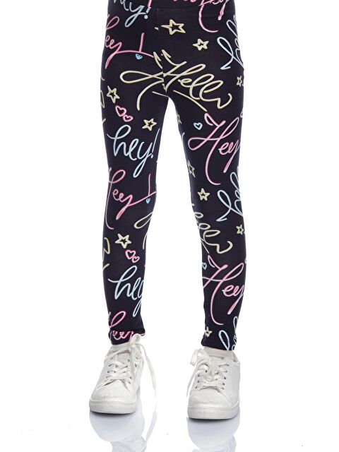 Lovetti Kız Çocuk Hey Dude Desen Tayt - S000053672-23173