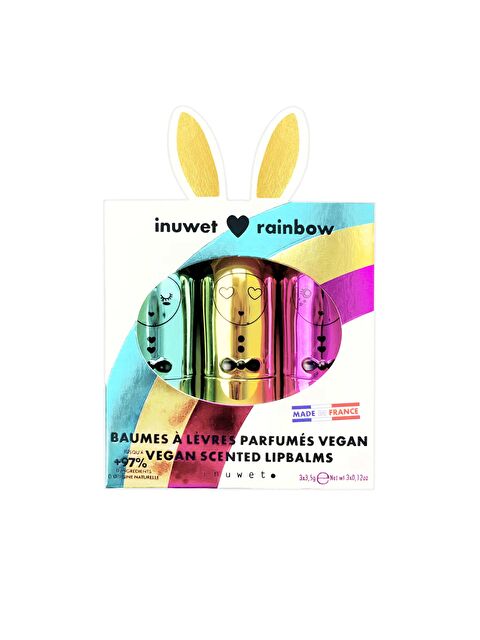 Inuwet 3’lü Dudak Nemlendiricisi Seti Cheesecake Cupcake ve Milkshake Aromalı - S000502943-10231