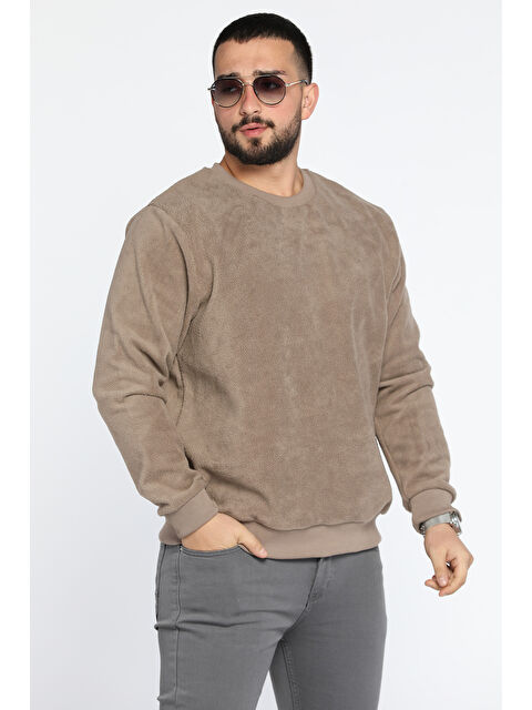 Mishar İtalia Erkek Bisiklet Yaka Polar Sweatshirt - S000309163-26429