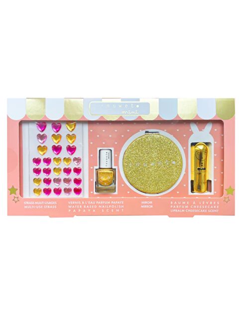 Inuwet Glitter Gold Kozmetik ve Cilt Bakım Hediye Seti - S000502944-23173
