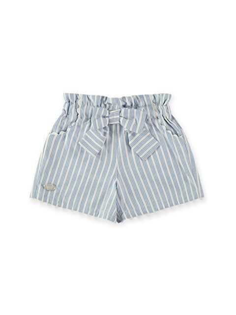 Pan Con Chocolate Kız Çocuk Şort Mavi - S000516204-17234