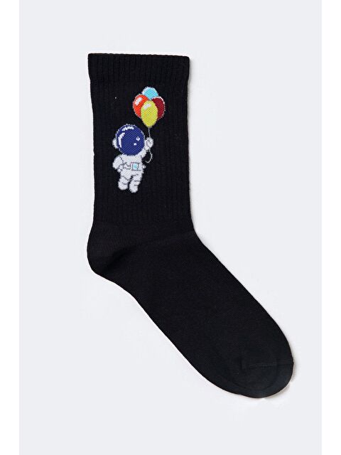 Katia And Bony Astro Çocuk Soket Çorap Siyah - S000284989-19351