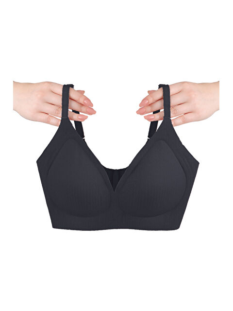 Koza İç Giyim Balensiz Görünmez Fitilli Kaşkorse Çıkarılabilir Pedli Dikişsiz Sütyen - S000427845-19351