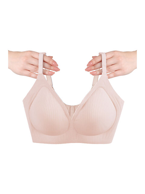 Koza İç Giyim Balensiz Görünmez Fitilli Kaşkorse Çıkarılabilir Pedli Dikişsiz Sütyen - S000427845-19966