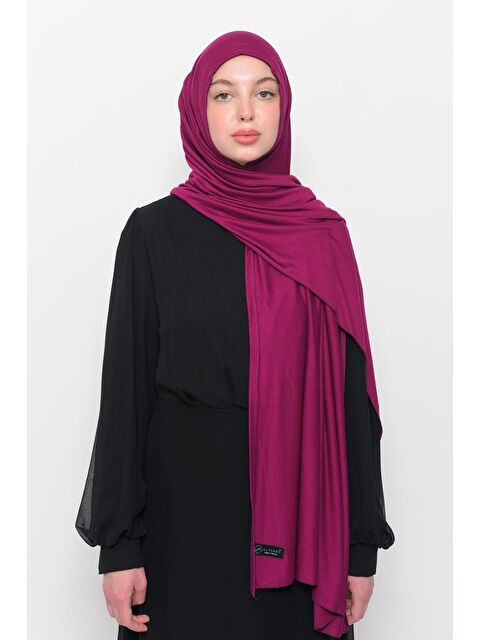 Altobeh Hazır Pratik Geçmeli Lüks Organik Düz Penye Şal Eşit Hizalı - S000377764-19449