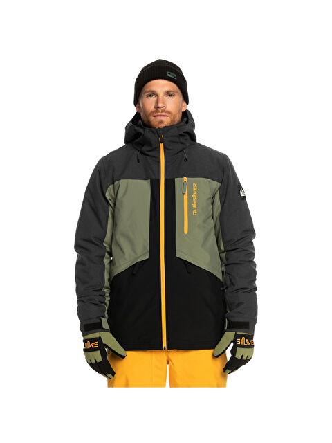 Quiksilver Dawson Erkek Siyah Snowboard Ceketi Kayak Montu - S000489971-19351