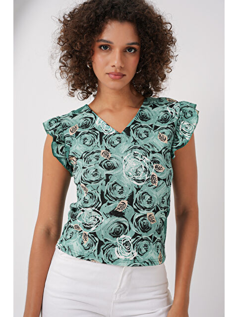 Bigdart 0430 Örme Bluz - C. Çağla - S000102363-5207