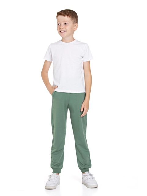 Myhanne Beli Lastikli Erkek Bebek Jogger Eşofman Altı 50707 - S000272759-18547