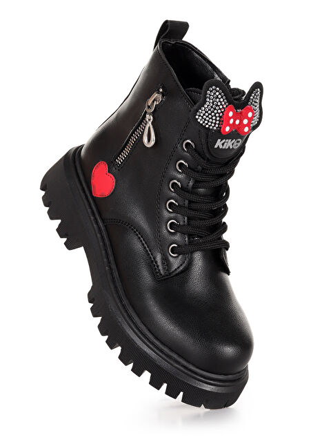 Kiko Kids Bella Günlük Fermuarlı Kız Çocuk Bot Ayakkabı - S000321201-19351