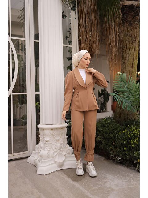 Comstar Paça Düğmeli Ceket Pantolon Takım