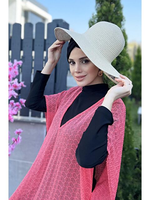 Remsa Mayo Hello Sunshine Yazılı Hasır Şapka Bej RŞ-22 - S000210922-19928