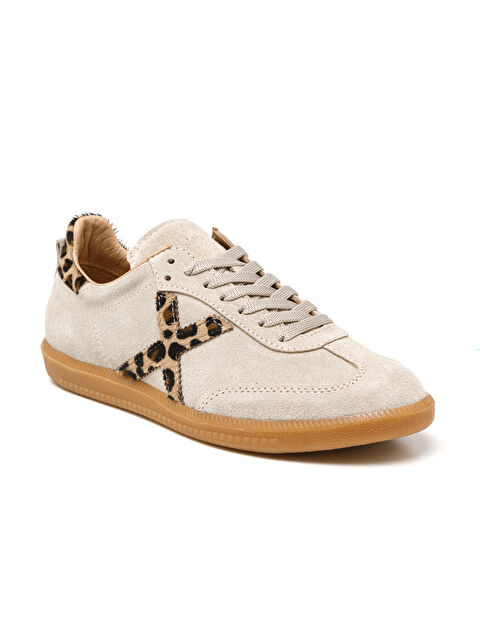 John May Kadın Sneaker ( Günlük) RC-25Y-088-M-VADE Ten Süet-Leopar Tay - S000509681-19928