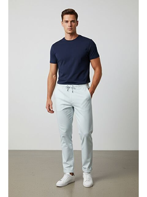 Fullamoda Beli Bağlamalı Duble Paça Pantolon - S000488957-19965