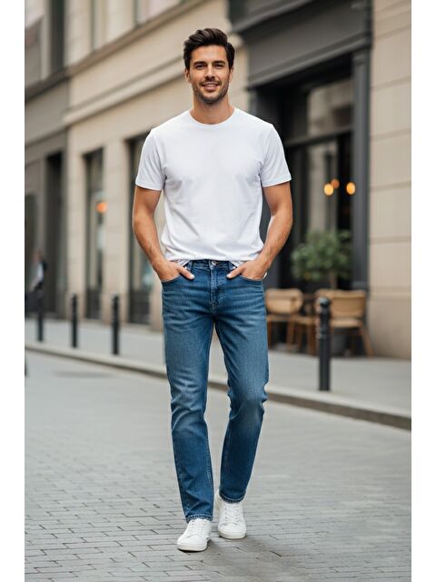 Fullamoda Fermuarlı Baggy Jean - S000488954-17234