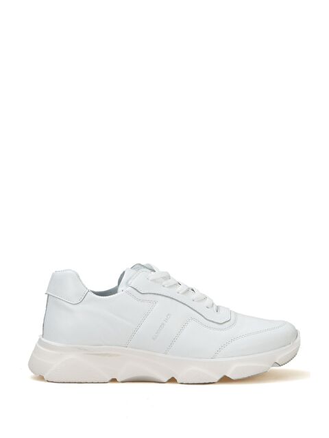 Hammer Jack Elmet Hakiki Deri Beyaz Bosphorus Erkek Spor Ayakkabı - S000270369-20063